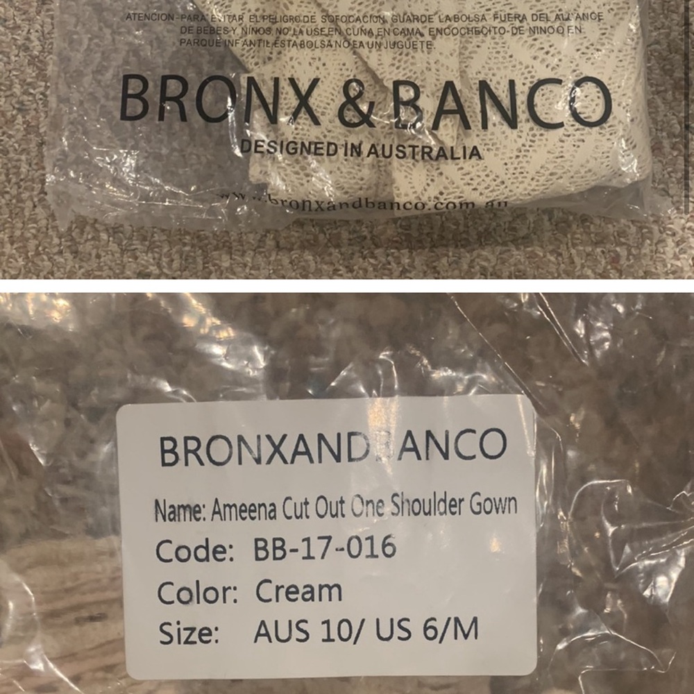 Bronx and banco gown